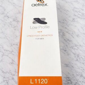 Aetrex Lynco Low Profile Customisable L1120 Neutral Orthotics Size Men 11